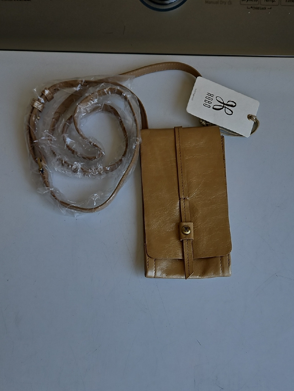 New HOBO token gold dust crossbody